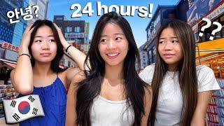 SPEAKING ONLY KOREAN TO EACH OTHER FOR 24 HOURS!!