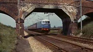 Vintage railway film - Under the wires - 1965