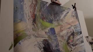 3 - Cheryl Johnson Artist Studio Visit 3 Painting Abstract