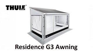 Thule Residence G3 Motor Home Caravan Campervan awning