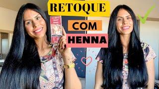 PINTANDO O CABELO DE PRETO COM HENNA (RETOQUE)