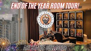 End of the Year Room Tour | Art Statue Collector