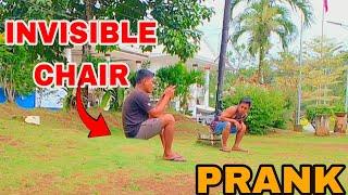 INVISIBLE CHAIR PRANK FUNNY VIDEO