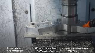 Test Cutting CNC 3 AXIS D-TECH Engineering