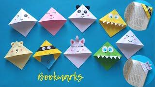 Εύκολοι σελιδοδείκτες από χαρτί / Easy Minion & Unicorn Bookmarks // Pargie