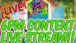 FIFA 21 6PM CONTENT LIVE STREAM!! UPGRADE PACKS?!?! | ROAD TO 4K SUBSCRIBERS!!!