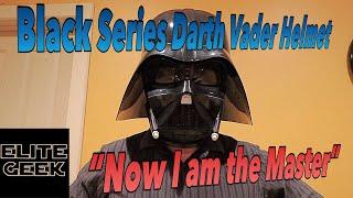 Hasbro Black Series Darth Vader Helmet Unboxing and Review