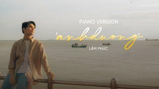 'anhduong' (Piano Ver.) - Lâm Phúc x Ninh Dương Story | Official Lyrics Video