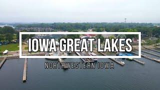 Iowa Great Lakes - 4K Aerial Tour