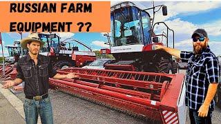Looking for tractors and farm equipment in Russia.