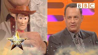 Can Tom Hanks recognise his own Woody voice? | The Graham Norton Show -  BBC