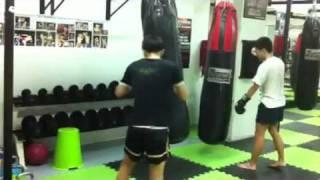 Young Muay Thai Fighter @ Fightworks asia, MuayThai Singapore