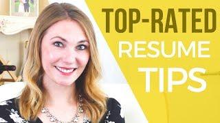 Top 5 Resume Tips RANKED