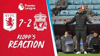 Jürgen Klopp's honest reaction to Liverpool's 7-2 defeat at Aston Villa | Plus ALISSON injury update