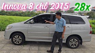 8 chỗ quốc dân, dẻ hơn Morning | Cần câu cơm của các bác là đây | Toyota Innova 2015 số sàn