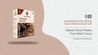 Safforn Cocoa Powder 50 gm || Natural Cocoa Powder From Selected Cocoa