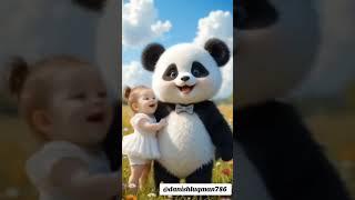 Boggo oye # love u miss u# panda#cute #trending #funny #cartoonanimal #jungle #jungle