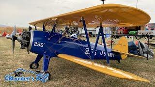 RC Plane Crash | Giant Scale PT-17 Stearman With Moki Radial Engine