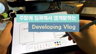 '심심할 때 앱개발 한다구요? ' - 이색 브이로그 App Developing V-log