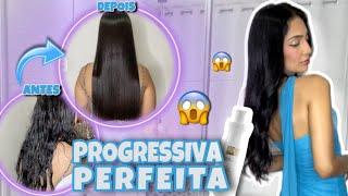 COMO FAZER PROGRESSIVA SOZINHA EM CASA! | PASSO A PASSO COMPLETO DA PROGRESSIVA FASHION GOLD