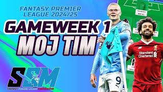 SSM FPL 2024/25: HAALAND & SALAH IN - Moj tim za Gameweek 1