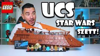 WOW...Megér ez 205.000 Ft-ot?  || LEGO Star Wars 75397 UCS Jabba vitorlás bárkája