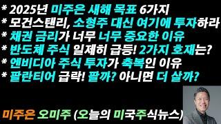 [오늘의 미국주식뉴스] 엔비디아 주식 투자가 축복인 이유 / 팔란티어 급락! 팔까? 더 살까? / 반도체 주식 일제히 급등! 2가지 호재는? / 채권 금리가 너무 중요한 이유