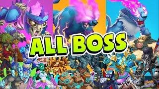 Monster Legends: Mr Beast Family VS All BOSS level 1 to 460