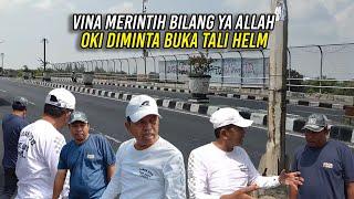 OKI DIMINTA POL1SI BUKA TALI HELM EKY | VINA MER1NT1H BILANG YA ALLAH