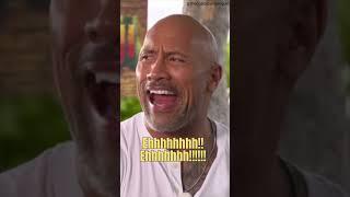 Dwayne Johnson's hilarious reaction on seeing Kevin Hart on the set | @moviefone | #shorts #therock