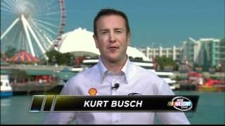 2011 NASCAR Richmond Kurt Busch vs. Jimmy Johnson