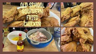 MY SECRET TO  CRISPY,JUICY AND FLAVORFUL FRIED CHICKEN/OLD SCHOOL FRIED CHICKEN THIGHS(RE UPLOAD)