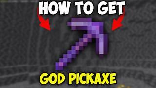 How to Get GOD PICKAXE in Minecraft 1.21