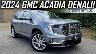 New 2024 GMC Acadia Denali | Sterling Metallic Paint!