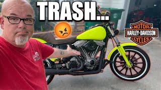 This old Harley Davidson is a DISASTER!