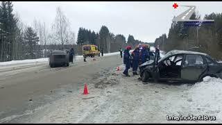 6.01.2025 ДТП на трассе Ижевск-Сарапул у д. Хаски. 1 погиб. Удмуртия.