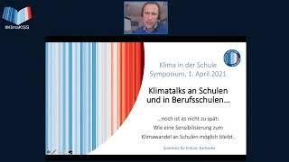 Klimatalk in Schule und Berufsschule - Klima in der Schule Symposium Ostern 2021 (abgebrochen)