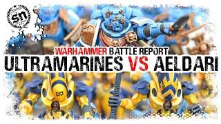 Aeldari vs Space Marines - Warhammer 40,000 (Battle Report)