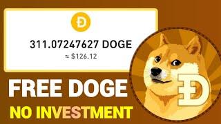 Mine Free 100 Dogecoin without investment (Best Free DOGECOIN Mining Site)