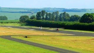 Planador Decolagem e Pouso | Glider Take-off and Landing | Aeroclube de Itápolis | Avião sem motor