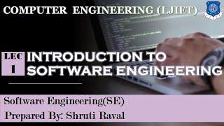 Lec-01_Introduction to Software Engineering | Software Engineering | Computer Engineering