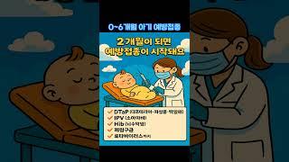 0~6개월 우리아기 예방접종  #아기#육아 #출산
