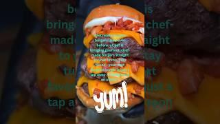 uChef App is about to launch be on the look out in App Store #fooddelivery #burger