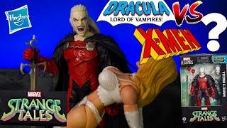 Dracula vs X-men? Marvel Legends Strange Tales Dracula Action Figure Black Heart #marvel #dracula