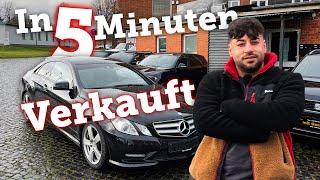 Dieser Kunde ist Krass! All Black E-Coupé Verkauft! Käufer Klischees erfüllt? Kundenstory Autohandel