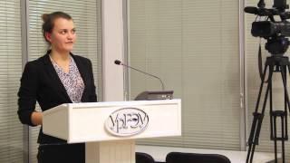 Anastasia Troshkina, Public Speaking Contest, December 2013