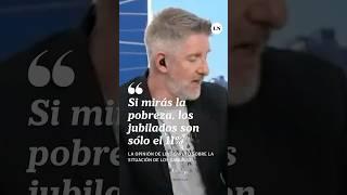 Luis Caputo brindó su opinión sobre la situación actual de los jubilados