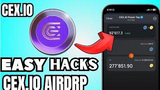 CEX.IO AIRDROP: Make $1000 with the CEX.io Power Tap Airdrop – Maximize your Profit!