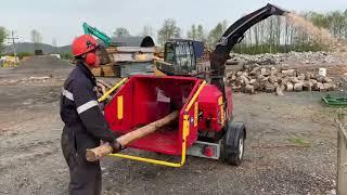 FOR SALE: Used TP 175 Mobile Wood Chipper Demo;  Jas P Wilson, UK.