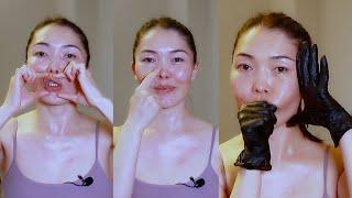 How to remove nasolabial folds. 2 effective techniques from Aigerym Zhumadilova